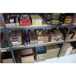 SHELF OF ASSORTED LIGHTING PRODUCT ( LOCATED ON EZ-RECT SHELVING )