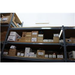 SHELF OF ASSORTED LIGHTING PRODUCT ( LOCATED ON EZ-RECT SHELVING )