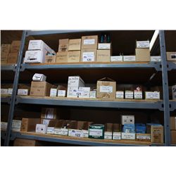 SHELF OF ASSORTED LIGHTING PRODUCT ( LOCATED ON EZ-RECT SHELVING )