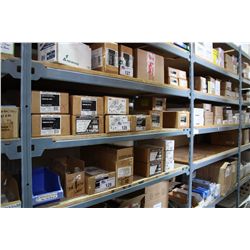 SHELF OF ASSORTED LIGHTING PRODUCT ( LOCATED ON EZ-RECT SHELVING )