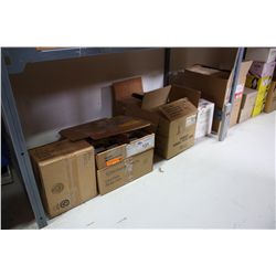 SHELF OF ASSORTED LIGHTING PRODUCT ( LOCATED ON EZ-RECT SHELVING )