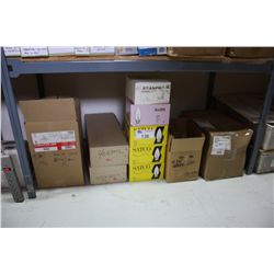 SHELF OF ASSORTED LIGHTING PRODUCT ( LOCATED ON EZ-RECT SHELVING )