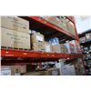 Image 2 : SHELF LOT OF ASSORTED LIGHTING PRODUCT AND BULBS ( LOCATED ON PALLET RACKING )