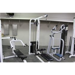 LIFE FITNESS STRENGTH LATERAL PULL DOWN LOW ROW STATION