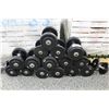 Image 2 : LOT OF ASSORTED DUMBELLS