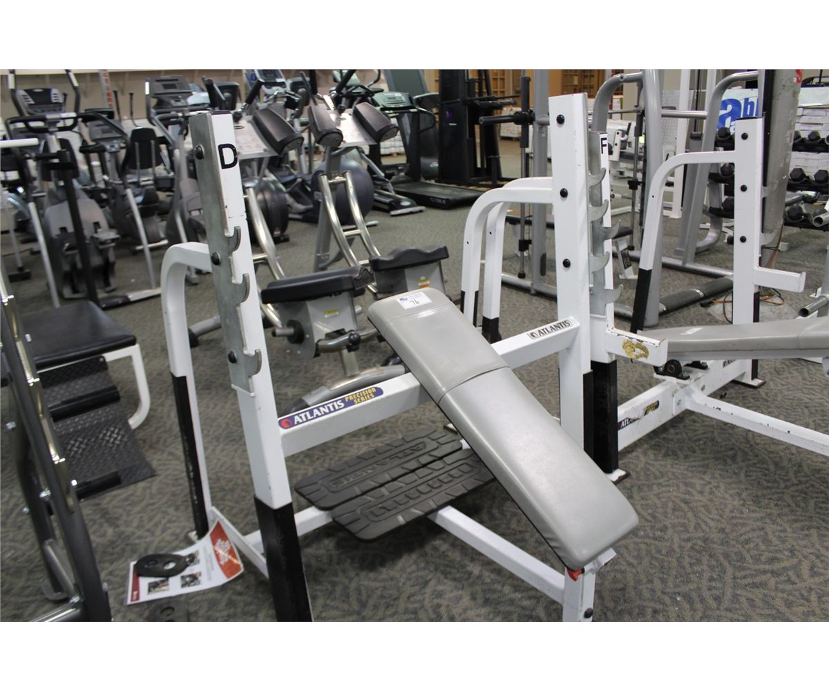 ATLANTIS PRECISION SERIES INCLINED BENCH PRESS RACK