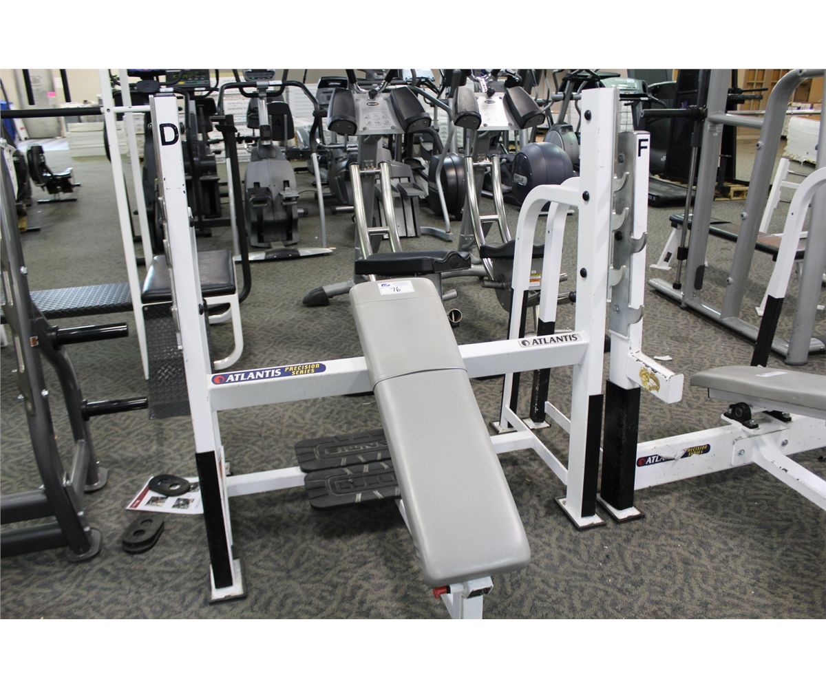 ATLANTIS PRECISION SERIES INCLINED BENCH PRESS RACK