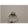 Image 3 : 10KT. WHITE GOLD FANCY LIGHT YELLOW & NEAR COLOURLESS DIAMOND SET LADIES DRESS RING.