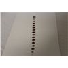 Image 1 : 14KT. YELLOW GOLD RUBY BRACELET.  BEZEL SET WITH A TOTAL OF 13