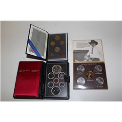 ROYAL CANADIAN MINT 1979 DOUBLE DOLLAR, 7 COIN PROOF SET + 1989 6 COIN PROOF SET + 1982 CALGARY