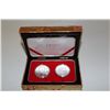 Image 2 : THE 60TH ANNIVERSARY OF THE ARRIVAL OF  DR. NORMAN BETHUNE IN CHINA COMMEMORATIVE SILVER COIN SET.
