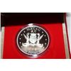 Image 3 : 1999 CANADA MACAU PATACAS COMMEMORATIVE SILVER COIN IN ORIGINAL PACKAGING + 1999 PLATED TEST COIN