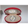 Image 2 : 2003 GOOD FORTUNE $5 SILVER MAPLE LEAF COIN + 10 PROOF LIKE 2003 "W" MINT MARK $2 COINS + 2003