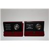 Image 2 : 2005 ROYAL CANADIAN MINT BUTTERFLY COLLECTION + 2005 50 CENT STERLING SILVER COIN- GOLDEN ROSE