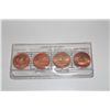 Image 2 : LARGE LOT OF THE QUEENS CLASSIC PORTRAITS FOUR COIN UNCIRCULATED SET
