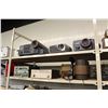 Image 2 : BAY OF ASSORTED VINTAGE ELECTRONICS FEATURING HEATHKIT RECEIVERS, TRANSMITTERS, VFO, POWER SUPPLY
