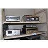Image 2 : BAY OF ASSORTED VINTAGE ELECTRONICS FEATURING STACO VARIABLE AC POWER SUPPLY, VARIOUS AUDIO EQUIPMEN