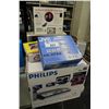 Image 1 : ELECTRONICS LOT INCL. PHILLIPS STREAMUM, JVC KD-S790, REMOTE CONTROLLED MOUNT FOR TV'S AND MORE!