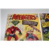 Image 2 : AVENGERS #2 & 3 (1963 -64)  #2 -LOWER GRADE, BOOK LENGTH MOISTURE,  #3 LOWER-MID GRADE.  BOTH