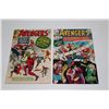 Image 1 : AVENGERS #6 & 7 (1964) LOWER MID GRADE AVG. GLOSSY, TIGHT & SUPPLE.  NICE COPIES!