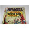 Image 2 : AVENGERS #11 (1964) EARLY SPIDEY X-OVER ISSUE.  SHARP MID GRADE COPY.  CLEAN, GLOSSY, TIGHT &