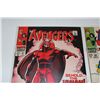 Image 2 : AVENGERS #57 & 58 (1968)  KEY ISSUES - #57 1ST APP. THE VISION, #58 - ORIGIN THE VISION.  #57 MID