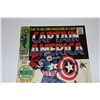 Image 2 : CAPTAIN AMERICA #100 (1968) KEY ISSUE - 1ST ISSUE IN TITLE, CLASSIC KIRBY COVER.  HIGH-MID GRADE