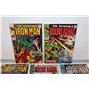 Image 2 : IRON MAN #3-7 CONSECUTIVE (1968)  5 EARLY IRONMAN IN SHARP MID TO HIGHER MID GRADE.  AVG. WITH ONLY