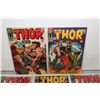 Image 2 : THOR #126 -130 (1966) CLASSIC THOR VS. HERCULES STORYLINE.  #126 - 1ST ISSUE THIS TITLE.  SHARP MID
