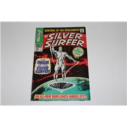 SILVER SURFER #1 (1968) MORE DETAILED ORIGIN ISSUE, 68 PAGE GIANT.  LOWER MID TO MID GRADE.