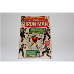 TALES OF SUSPENSE #57 (1964) MAJOR  MARVEL KEY - ORIGIN & 1ST APP. HAWKEYE. SHARP MID GRADE COPY.