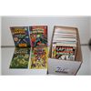 Image 1 : SILVER & BRONZE MIX  2/3 RD FULL SHORT BOX (1960'S - 70'S) MOSTLY MARVEL WITH SOME GOLD KEY.