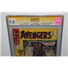 Image 2 : AVENGERS #47 (1967) 1ST APP. OF DANE WHITEMAN SIGNED BY STAN LEE CGC GRADED 9.0