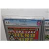 Image 2 : LUKE CAGE, HERO FOR HIRE (1975) #10 CGC GRADED 9.8 + #20 CGC GRADED 9.6 + #23 CGC GRADED 9.4