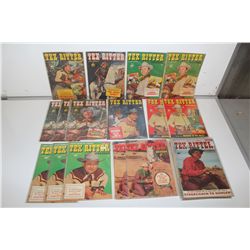 TEX RITTER WESTERN #9-45 (1952-59) RUN OF 26 ISSUES INCLUDES