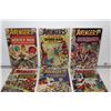 Image 2 : AVENGERS #9, 11-15 (1964-65) 6 EARLY AVENGERS, #9- 1ST APP. & DEATH WONDER MAN, #11 SPIDEY X-OVER.