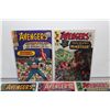 Image 2 : AVENGERS #16-20 CONSECUTIVE (1965) 5 EARLY AVENGERS, #16- NEW LINE-UP, #19- ORIGIN HAWKEYE. LOW MID