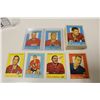 Image 1 : 1959-60 TOPPS HOCKEY SET INCLUDING BOBBY HULL 2ND YEAR. 63 OF THE 66 CARDS IN THE SET ARE PRESENT