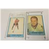 Image 2 : 1962-63 TOPPS HOCKEY SET (65 OF THE 66 CARDS) (MISSING COMMON #42) #34 STAN MIKITA HAS BEEN GRADED