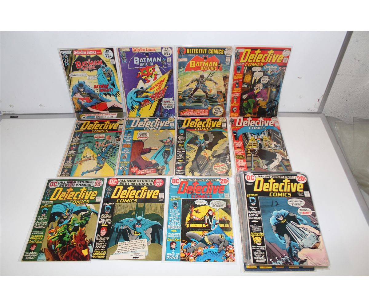 DETECTIVE COMICS 401445 (197075) NEAR COMPLETE RUN (MINUS 405, 407