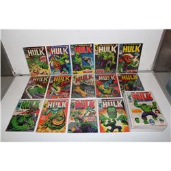 INCREDIBLE HULK #102-144 CONSECUTIVE (1968-71) 43 ISSUE SILVER AGE/EARLY BRONZE RUN. #102- ORIGIN