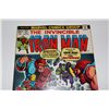 Image 2 : IRON MAN #55 (1973) MAJOR MARVEL KEY- 1ST APP. THANOS. HIGH MID TO HIGH GRADE. GLOSSY, TIGH WITH
