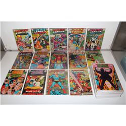 JUSTICE LEAGUE OF AMERICA #50-93 CONSECUTIVE (1966-71) (MINUS #58) 5 YEAR LONG SILVER/EARLY BRONZE