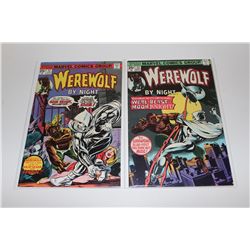 WEREWOLF BY NIGHT #32 & 33 (1975) 2 KEY ISSUES- ORIGIN & 1ST 2 APP. MOON KNIGHT. SOLID MID GRADE