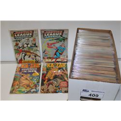 BRONZE & SILVER MIXED RUNS & TITLES SHORT BOX (J-M) INCL. JUSTICE LEAGUE #15 & 25 KA-ZAR #1-20,