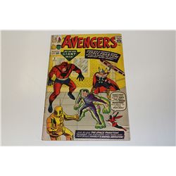 AVENGERS #2 (1963) HULK LEAVES. LOWER MID TO MID GRADE. COMPLETE, NO PIECES OUT. COVER AND CF