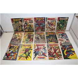 AVENGERS #41-53 & 55-56 (1967-68) 15 ISSUE SILVER AGE RUN #55-1ST APP. ULTRON (LOW TO LOW MID) LOW