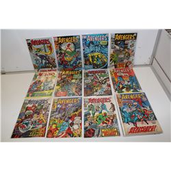 AVENGERS #71-82, 84 &87-91 (1969-71) 18 ISSUE EARLY BRONZE RUN! #140- 1ST APP. THE INVADERS. LOW