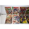 Image 2 : AVENGERS #10-88 (1964-71)18 ISSUE SILVER/EARLY BRONZE RUN. LOW TO LOWER MID GRADE AVG.