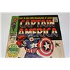 Image 2 : CAPTAIN AMERICA #100 (1968) KEY ISSUE, 1ST IN TITLE, CLASSIC KIRBY COVER. SOLID MID GRADE, FLAT,